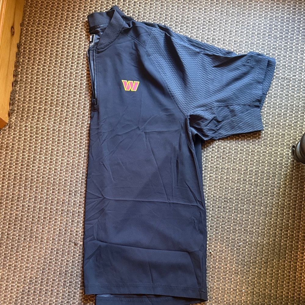 Washington Commanders short sleeve quarter zip